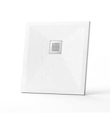Душевой поддон квадрат STONE TRAY-W 800x800