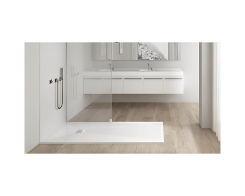 Душевой поддон RGW Stone Tray-W, 14152810-01-11, 80 x 100 см, прямоугольный, из искусственного камня, белый 