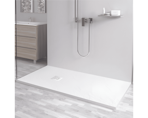 Душевой поддон RGW Stone Tray-W, 14152810-01-11, 80 x 100 см, прямоугольный, из искусственного камня, белый 