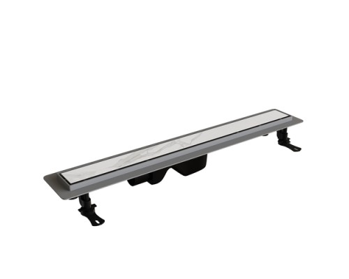 Душевой лоток Drain Leo-21, 400 60212140-01, 40 см, под плитку, хром