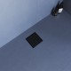 Душевой трап RGW SDR-10 79211000-04, 10 х 10 см, решетка под плитку, черный
