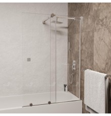 Раздвижная шторка на ванну RGW SC-46 100*150 прозрачное стекло 8 мм 06114610-11