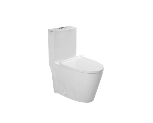 Унитаз напольный безободковый Santi Line SL-5012 сиденье Duroplast, микролифт, арматура GEBERIT, белый глянец Унитаз напольный безободковый Santi Line SL-5012 сиденье Duroplast, микролифт, арматура GEBERIT, белый глянец