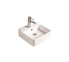 Умывальник накладной Santi Line SL-1004 380*380*120 белый глянец