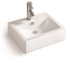 Умывальник накладной Santi Line SL-1005 525*420*150 белый глянец