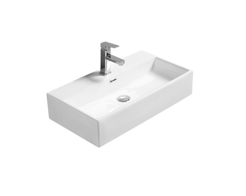 Умывальник накладной Santi Line SL-1007 700*400*110 белый глянец