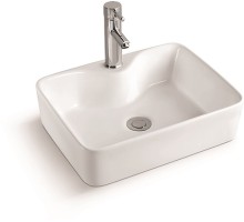 Умывальник накладной Santi Line SL-1011 480*370*130 белый глянец
