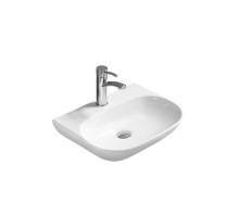 Умывальник накладной / подвесной Santi Line SL-2005 500*385*120 белый глянец