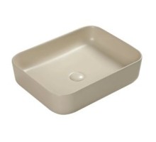 Умывальник накладной (чаша) Santiline SL-1051BG 50x41 бежевый матовый