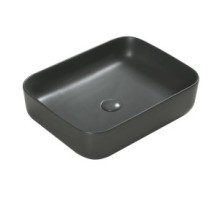 Умывальник накладной (чаша) Santiline SL-1051DG 50x41 темно-серый матовый