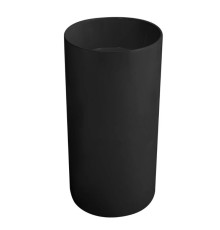 Умывальник напольный без перелива Santi Line SL-4014MB 445x445x865 без отверстия под смеситель чёрная матовая 
