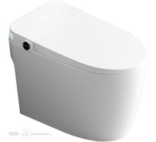 Умный электронный унитаз с функцией биде Santi Line SL-5035 сиденье Duroplast, микролифт, белый глянец
