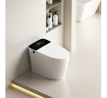 Умный электронный унитаз с функцией биде Santi Line SL-5034 сиденье Duroplast, микролифт, белый глянец