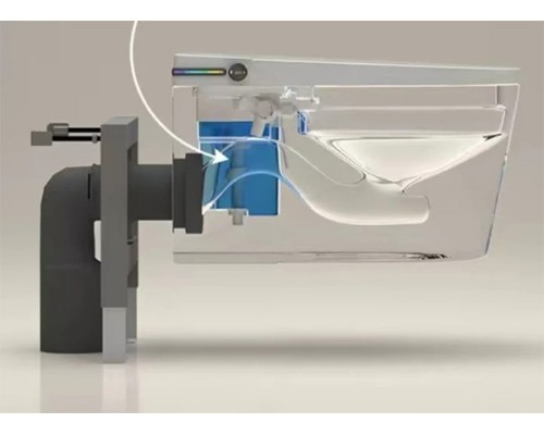 Умный электронный унитаз с функцией биде Santi Line SL-5037 сиденье Duroplast, микролифт, белый глянец, подвесной Умный электронный унитаз с функцией биде Santi Line SL-5037 сиденье Duroplast, микролифт, белый глянец, подвесной