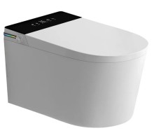 Умный электронный унитаз с функцией биде Santi Line SL-5037 сиденье Duroplast, микролифт, белый глянец, подвесной