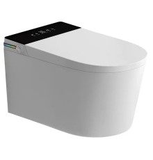 Умный электронный унитаз с функцией биде Santi Line SL-5037 сиденье Duroplast, микролифт, белый глянец, подвесной