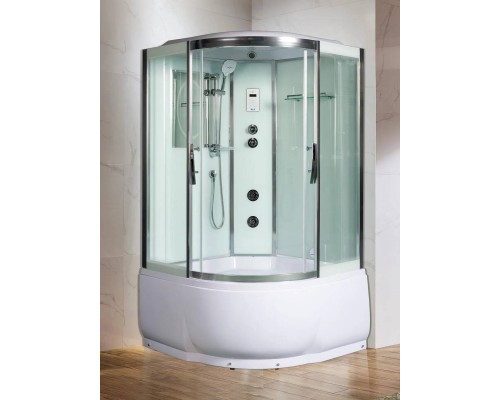 Душевая кабина Weltwasser WW500 EMMER 11055 110х110 прозрачное стекло, профиль хром матовый