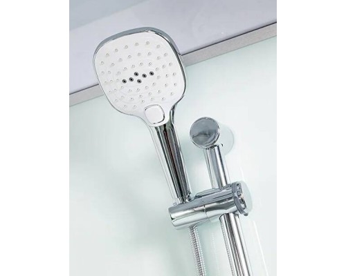 Душевая кабина Weltwasser WW500 EMMER 11055 110х110 прозрачное стекло, профиль хром матовый