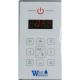 Душевая кабина Weltwasser WW500 EMMER 11055 110х110 прозрачное стекло, профиль хром матовый