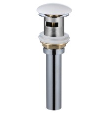 Донный клапан WeltWasser WW PP MT-WT 10000003731 click-clack Белый матовый