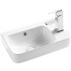 Раковина подвесная WeltWasser WW Арт. AISBACH 5117 R450x450x155 фаянс белый глянец