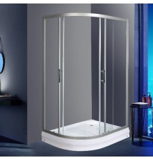Душевой уголок WeltWasser WW500 С 120х90 10000004096 профиль Хром матовый стекло прозрачное
