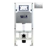 Система инсталляции WeltWasser Amberg 506 c клавишей смыва Amberg RD-WT белый (10000008225)