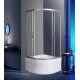 Душевой уголок Weltwasser WW500 С 90/159 90x90 стекло прозрачное, профиль хром матовый, с поддоном 