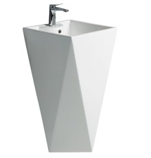 WW LEERBACH 460 GL-WT Раковина напольная. 460х460х820 мм