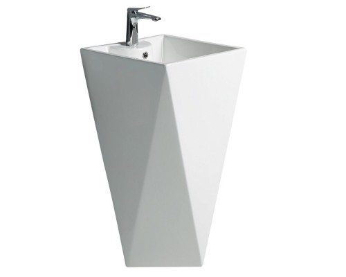 WW LEERBACH 460 GL-WT Раковина напольная. 460х460х820 мм