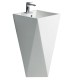 WW LEERBACH 460 GL-WT Раковина напольная. 460х460х820 мм