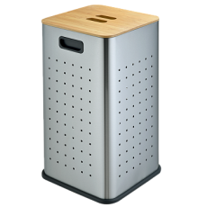 Корзина для белья Weltwasser NANSY MT 35L 10000013378 сталь матовая