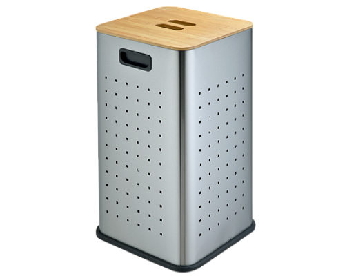 Корзина для белья Weltwasser NANSY MT 55L 10000013379 сталь матовая