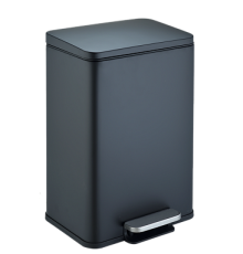 Мусорное ведро Weltwasser GOLF BL 17L 10000013414 матовый черный