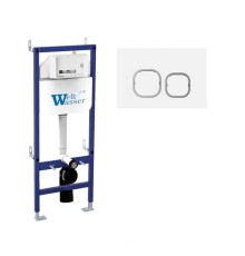 Инсталляция для унитаза WeltWasser WW INS Bamberg 460 WT с белой