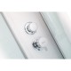WW500 WERRA XL 1002 Душевая кабина с поддоном, стекло прозрачное, профиль хром