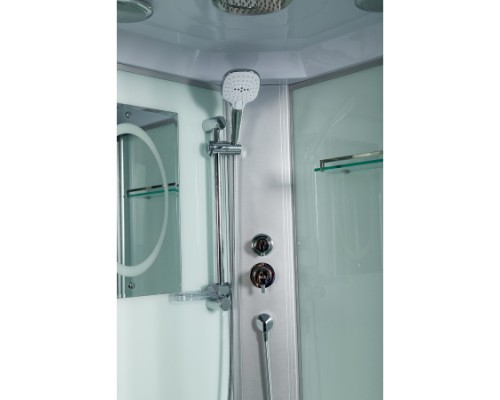 WW500 WERRA XL 1002 Душевая кабина с поддоном, стекло прозрачное, профиль хром