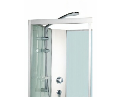 WW500 WERRA XL 1201 L Душевая кабина с поддоном, стекло прозрачное, профиль хром
