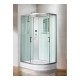 WW500 WERRA XL 1201 L Душевая кабина с поддоном, стекло прозрачное, профиль хром