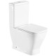 Унитаз-компакт безободковый с сиденьем микролифт WeltWasser Rotbach 011GL-WT