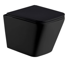 Weltwasser GELBACH 041 MT-BL Унитаз подвесной черный матовый 