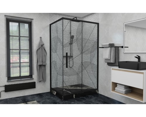 Душевой уголок AvaCan FB 160-180 + SB 100 Душевой уголок AvaCan FB 160-180 + SB 100