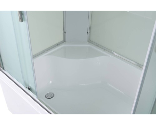 Душевая кабина Avacan EM5912L AVA 120x90 левая, стандарт, стекла матовые, профиль хром