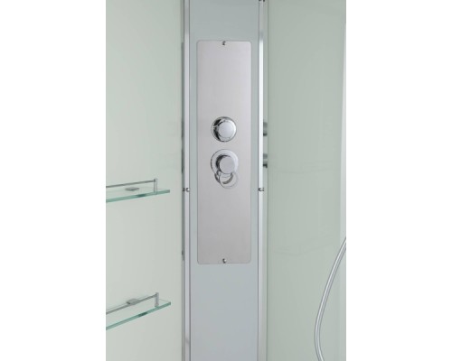 Душевая кабина Avacan EM5912L AVA 120x90 левая, стандарт, стекла матовые, профиль хром