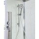 Купить Душевая кабина Avacan V2090N AVA 90x90 без крыши стекла прозрачные, профиль хром