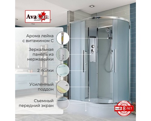 Душевая кабина EM3812LN без крыши