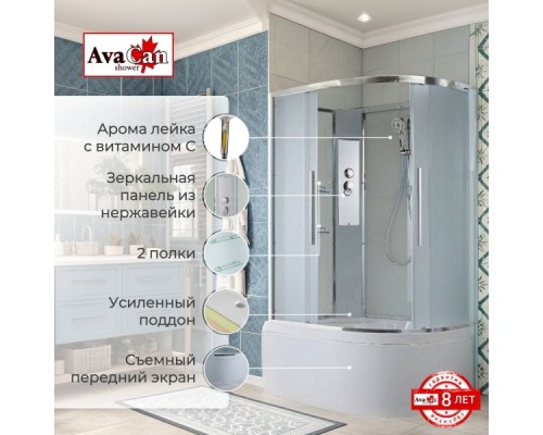 Душевая кабина EM5912LN без крыши