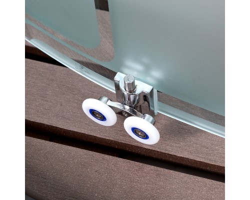 Душевая кабина Avacan EM1590NLED+GM AVA 90x90 б/к, с LED и гидромассажем, стекла с узором, профиль хром Душевая кабина Avacan EM1590NLED+GM AVA 90x90 б/к, с LED и гидромассажем, стекла с узором, профиль хром