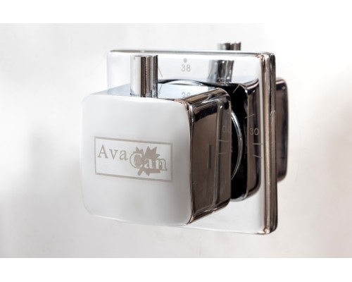 Душевая кабина Avacan Z111STEAM AVA 100x100 с паром, стекла прозрачные, профиль хром Душевая кабина Avacan Z111STEAM AVA 100x100 с паром, стекла прозрачные, профиль хром