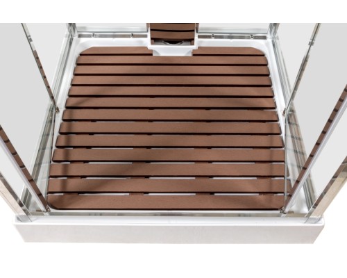 Душевая кабина Avacan Z111STEAM AVA 100x100 с паром, стекла прозрачные, профиль хром Душевая кабина Avacan Z111STEAM AVA 100x100 с паром, стекла прозрачные, профиль хром